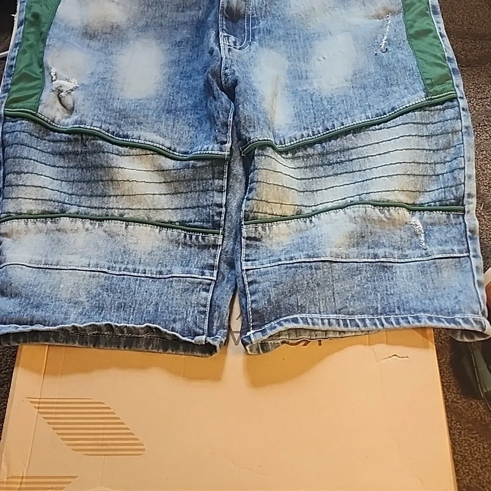 Mens Vintage OG South Pole Denim Jean Shorts 36 Slim